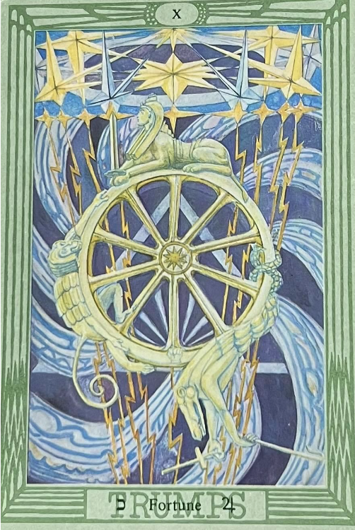 Wheel of Fortune Tarot Card